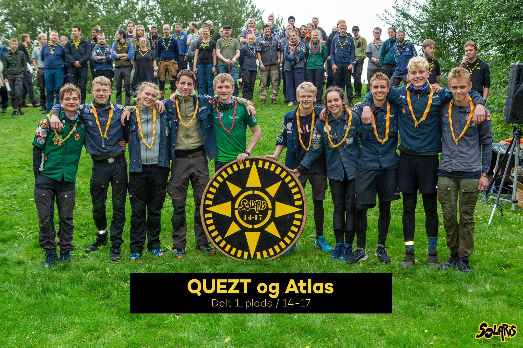 Vinderne var QUEZT og Atlas, på en delt 1.-plads